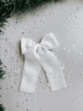 Load image into Gallery viewer, White Chiffon Bow