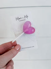 Load image into Gallery viewer, Heart Sucker Hair Clip