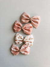 Load image into Gallery viewer, Georgia Bow with Suede Center