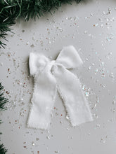 Load image into Gallery viewer, White Chiffon Bow
