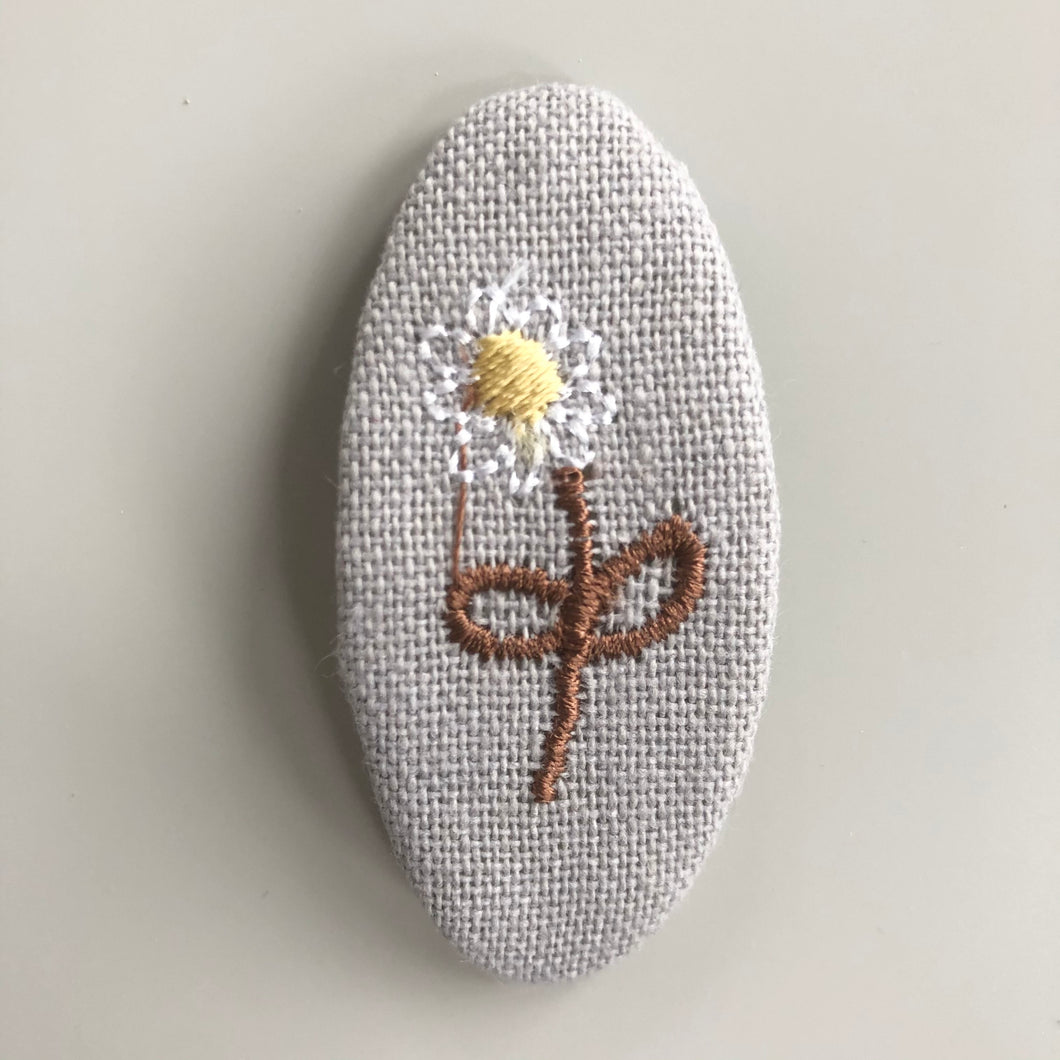 Embroidered Snap Clip